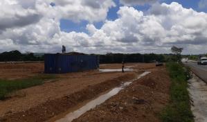 Avanza la construcción del Centro de Retención Vehicular La Cuaba