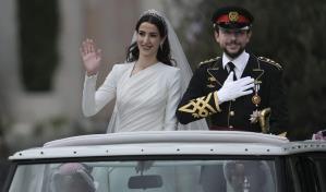 Príncipe heredero de Jordania se casa con arquitecta saudí en ceremonia llena de estrellas