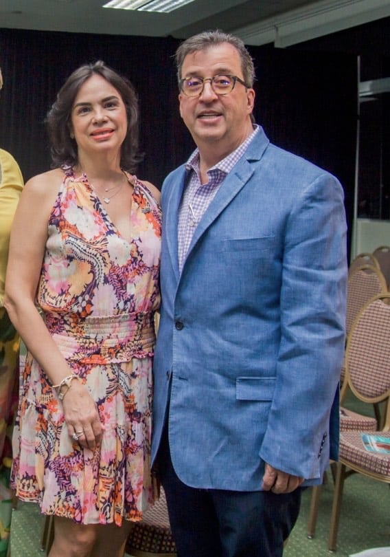 Rosa Irene de Fondeur y Ricardo Fondeur.