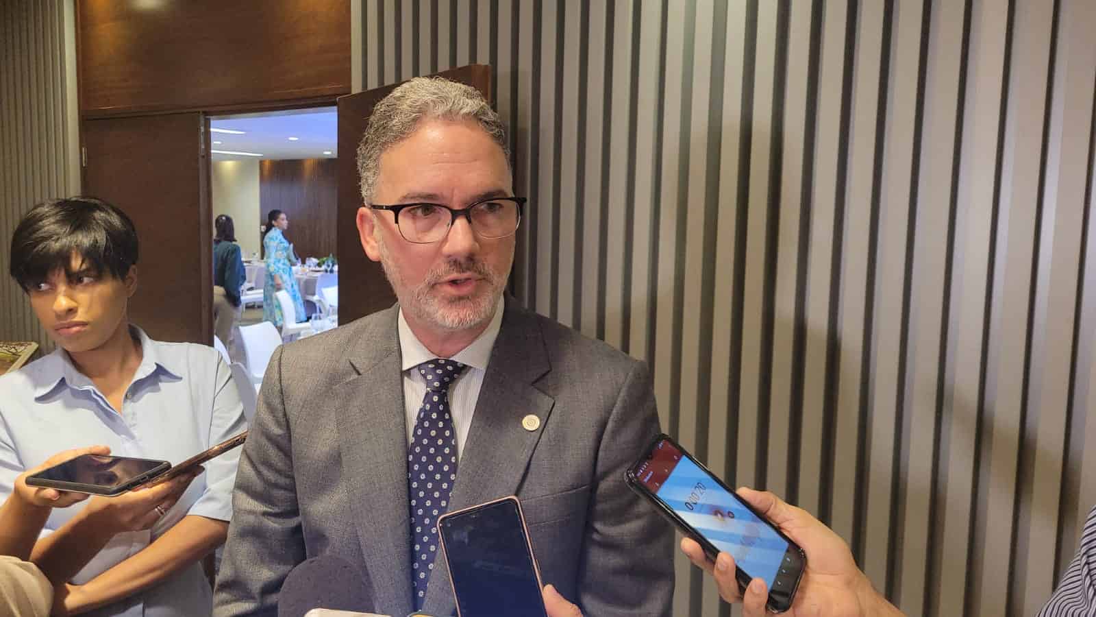 Mario Pujols, vicepresidente ejecutivo de la Asociación de Industrias de la República Dominicana (AIRD).