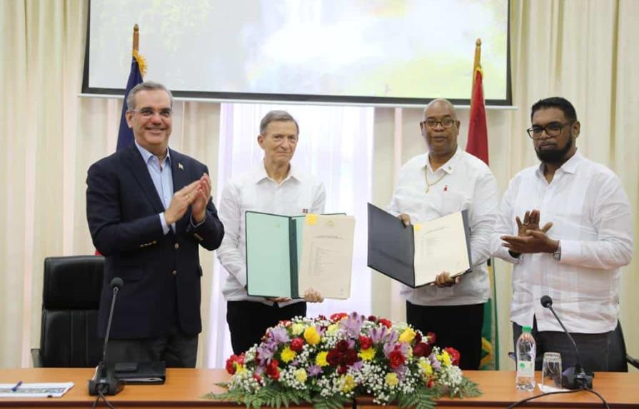 RD y Guyana acuerdan vuelos, cooperación energética y consulta política