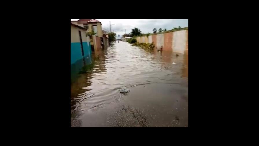 Video | Ventarrón y lluvias causan daños en Mao