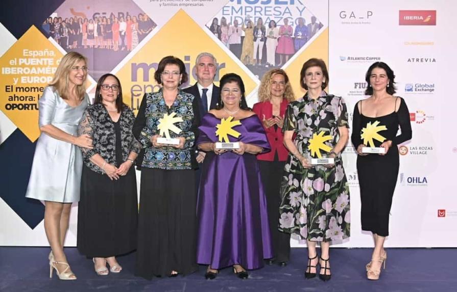 Ceapi premia a empresaria dominicana y otras mujeres líderes de Iberoamérica