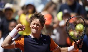 Ruud le da la vuelta a Zhizhen para avanzar a la cuarta ronda de Roland Garros