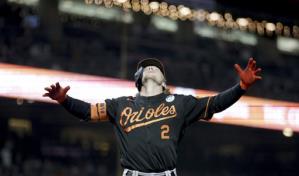 Henderson batea jonrón de la ventaja en la 7ma y Orioles superan a Gigantes