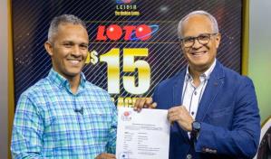 Operador de maquinas pesadas se gana RD$15 millones en la loto de Leidsa