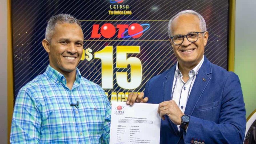 Operador de maquinas pesadas se gana RD$15 millones en la loto de Leidsa Operador de maquinas pesadas se gana RD$15 millones en la loto de Leidsa