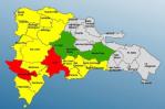 El COE mantiene en alerta roja a provincias Independencia y Azua por las lluvias