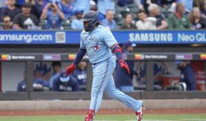 Vladimir Guerrero dispara su noveno jonrón; Azulejos barren a Mets