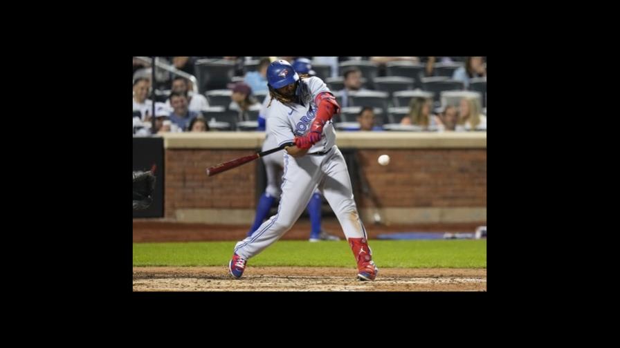 Guerrero Jr. produce con doble en la 9na y Azulejos superan a Mets