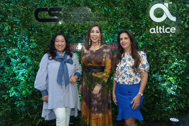 Susana Veras, Grisbel Medina y Dennis Polanco.
