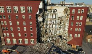 Recuperan los cuerpos de tres hombres en edificio colapsado en Iowa