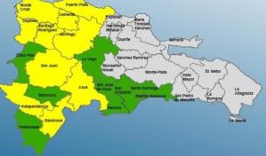 Mantienen 19 provincias en alerta ante pronóstico de aguaceros