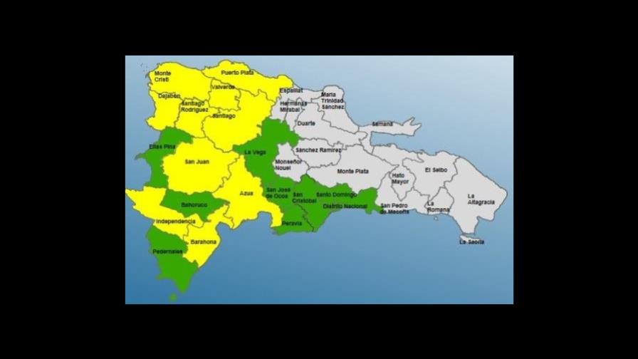 Mantienen 19 provincias en alerta ante pronóstico de aguaceros