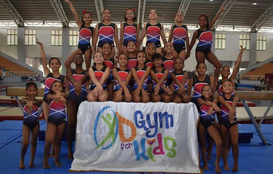 Delegación dominicana de gimnastas representará al país en Costa Rica