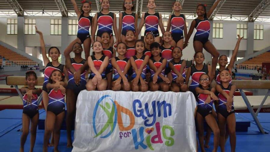 Delegación dominicana de gimnastas representará al país en Costa Rica