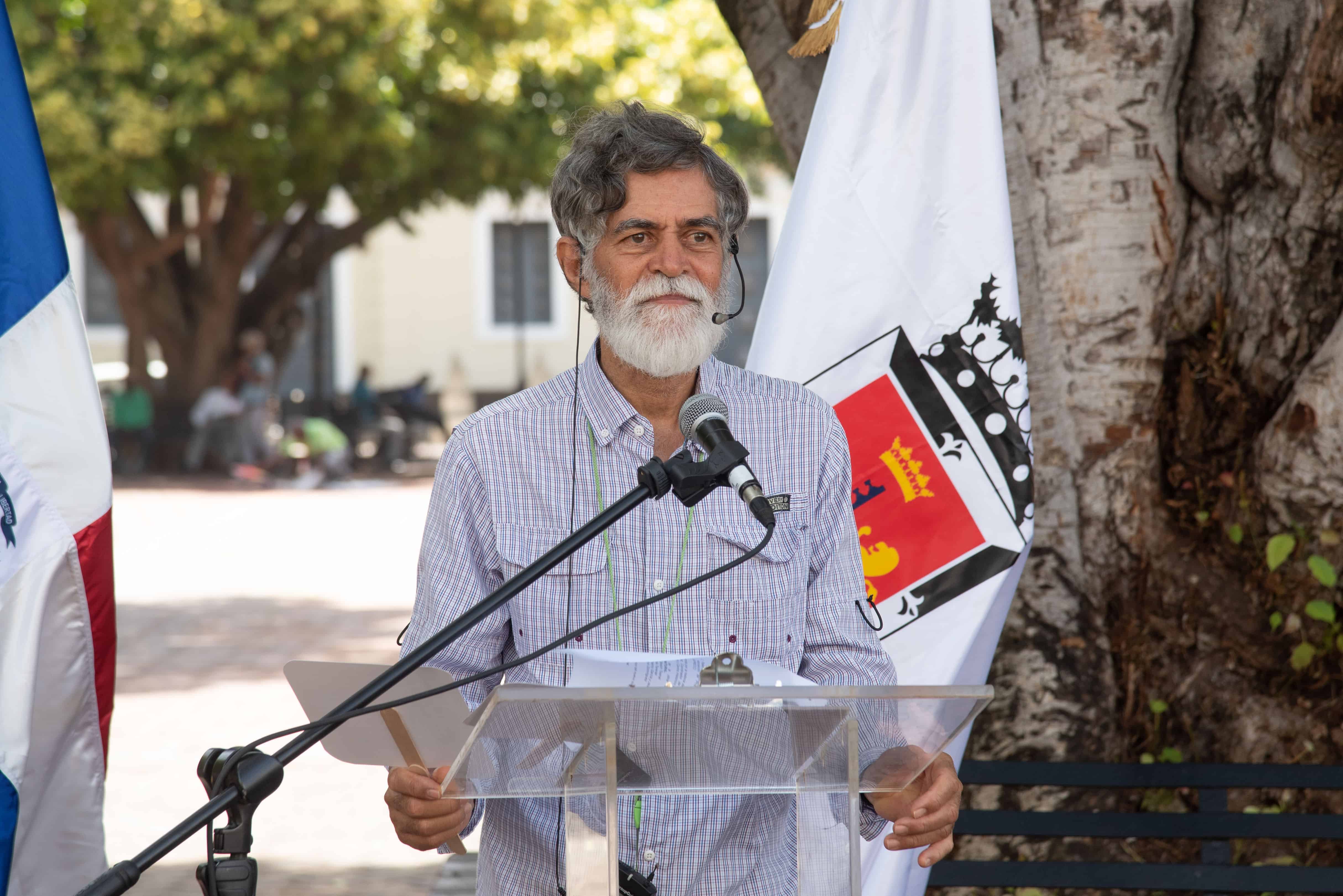 Kin Sánchez, experto en temas de la Ciudad Colonial.