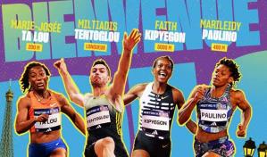 La velocista Marileidy Paulino es uno de los rostros del Meeting de París