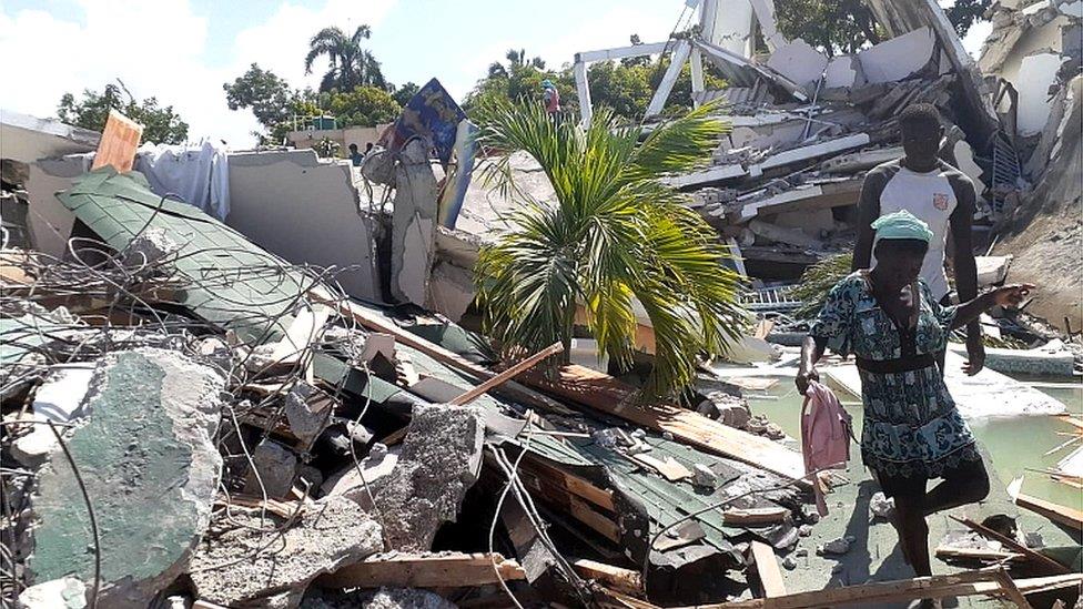 Sismo de magnitud 4.9 estremece el sur de Haití dejando 3 muertos y varios heridos