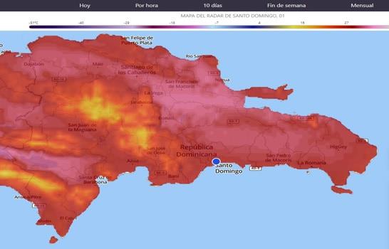 Sensación térmica de hasta 40 °C en Santo Domingo; ¿qué recomiendan ante calor?