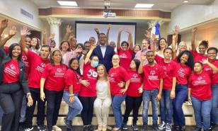 Despiden delegación dominicana para las Olimpíadas Especiales 2023