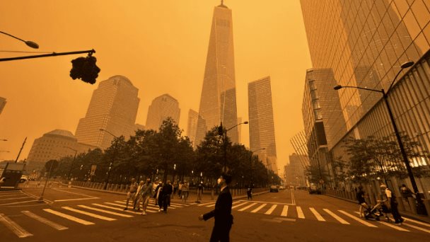 Contaminación del aire en NY es la peor desde 1980; superando la del 11S