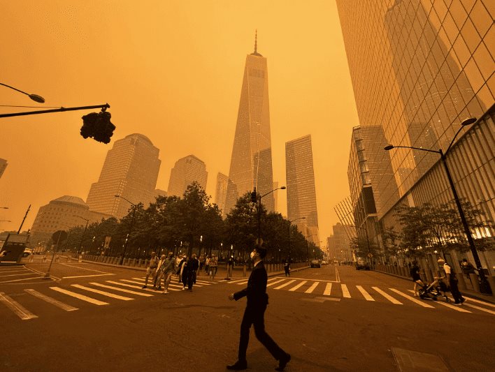 Contaminación del aire en NY es la peor desde 1980; superando la del 11S