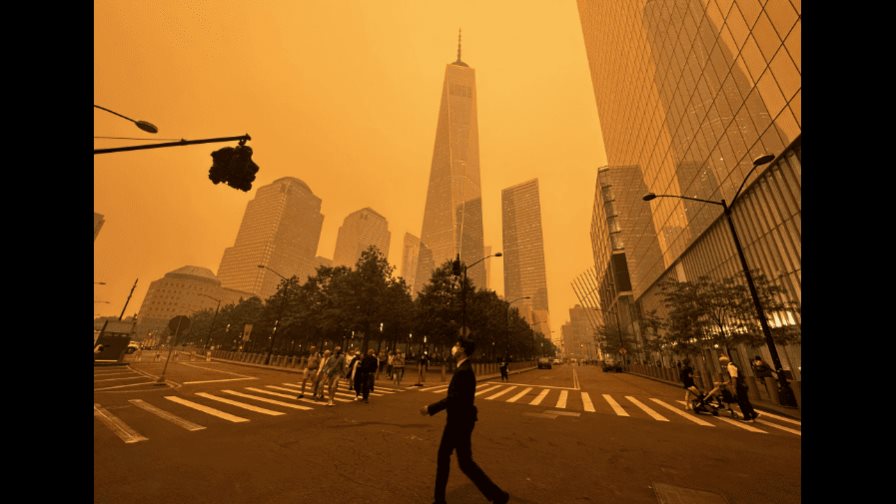 Contaminación del aire en NY es la peor desde 1980; superando la del 11S