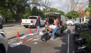 Muere atropellado hombre de 82 años en la avenida Anacaona; conductor a la fuga