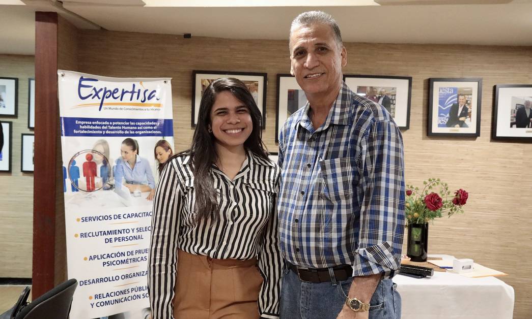 Irina Ruiz y Antonio Olivo.