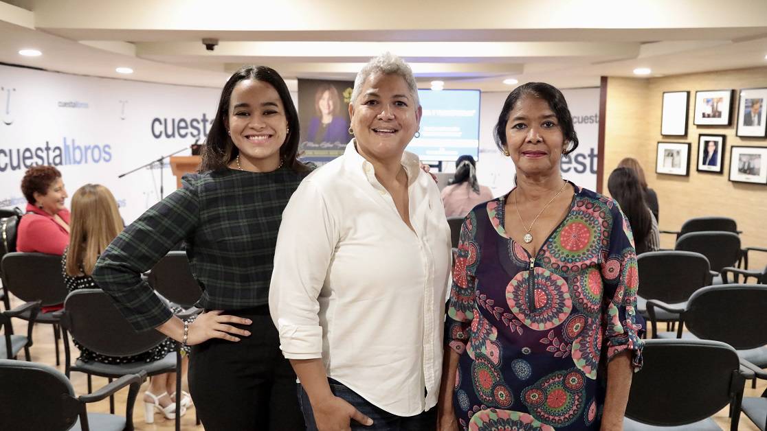 Reiddy Adames, Sarah Hernández y Clara Fernández Luna.
