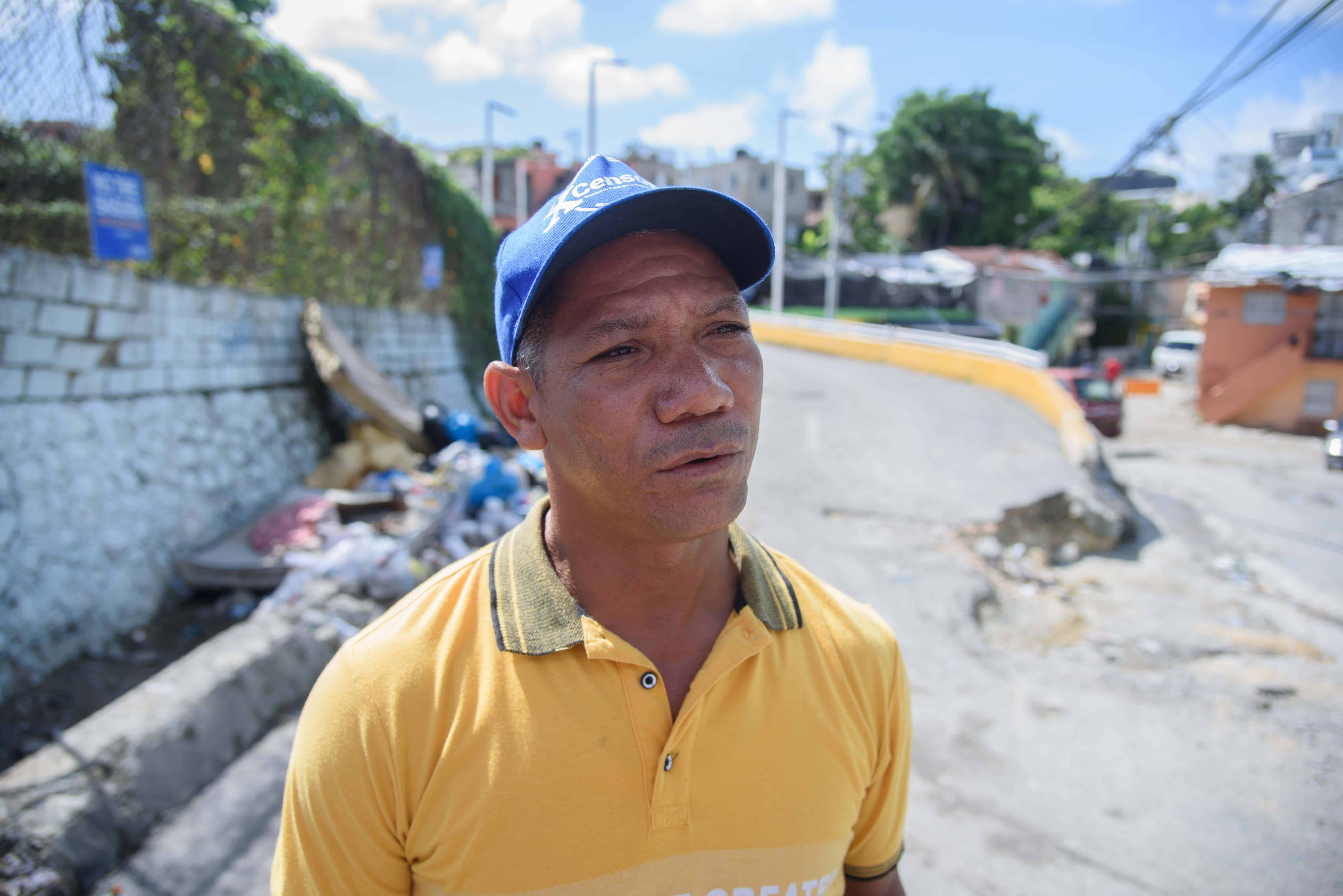 Rafael Rodríguez, presiente de la Junta de Vecinos de El Caliche, Los Rios