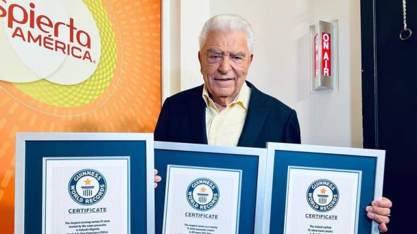 Don Francisco recibe tres Récord Guiness y esta es la razón