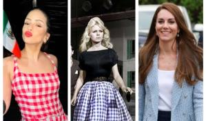 Los cuadros vichy, tendencia que no pasa de moda: de Brigitte Bardot a Rosalía