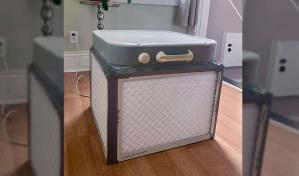 Se hace viral un purificador de aire casero contra el humo de los incendios en Canadá