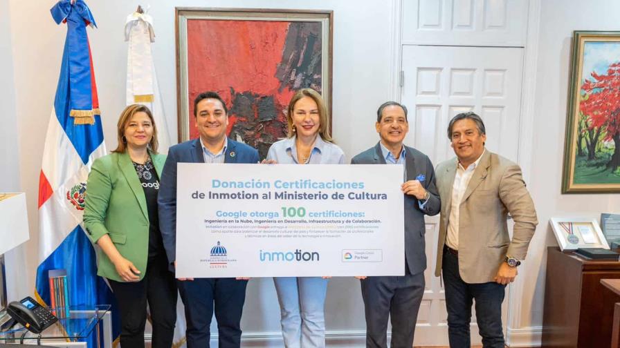 Ministerio de Cultura recibe donación de 100 certificaciones por Google e Inmotion