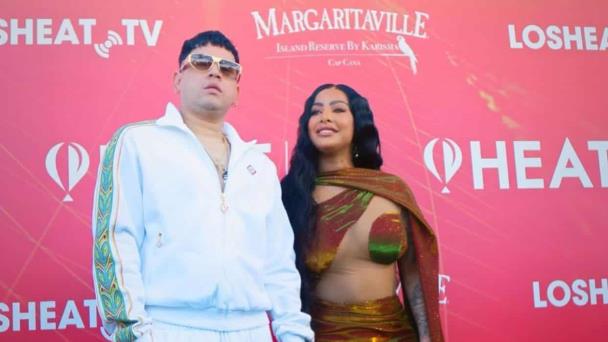 Yailin y Shadow Blow cantan su colaboración en Premios Heat 2023