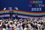 Presidente Joe Biden celebra mes del orgullo LGBTQ en la Casa Blanca Presidente Joe Biden celebra mes del orgullo LGBTQ en la Casa Blanca