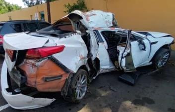 Dos fallecidos y varios heridos en accidente de tránsito en Santiago