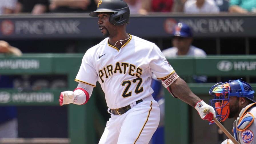 McCutchen llega a los 2.000 hits y Piratas vencen 2-1 a Mets