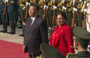 Presidente de China promete apoyo firme a Honduras, que rompió vínculos con Taiwán