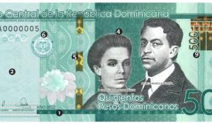 El Banco Central pondrá a circular nuevo billete de RD$500.00
