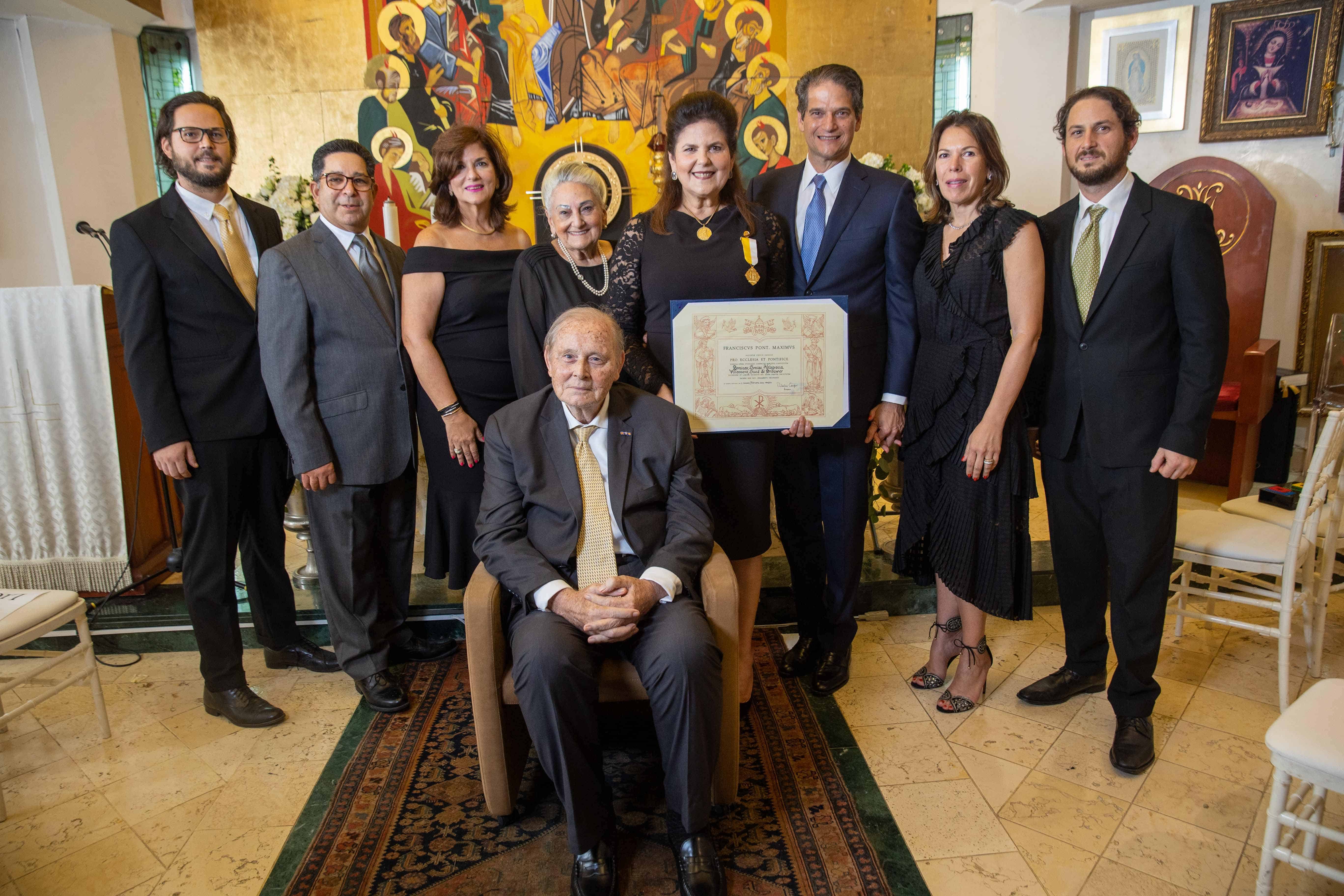 Integrantes de la familia Brouwer Villanueva.