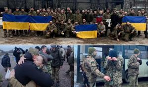 Rusia y Ucrania intercambian casi un centenar de prisioneros de guerra por bando