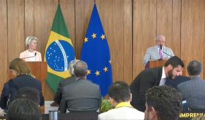Lula dice a Von der Leyen que desconfianza no puede regir acuerdo UE-Mercosur