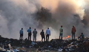 Incendio afecta vertedero de Puerto Plata