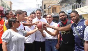 Club Alejandro Ibarra, de Cristo Rey inaugura su torneo de baloncesto