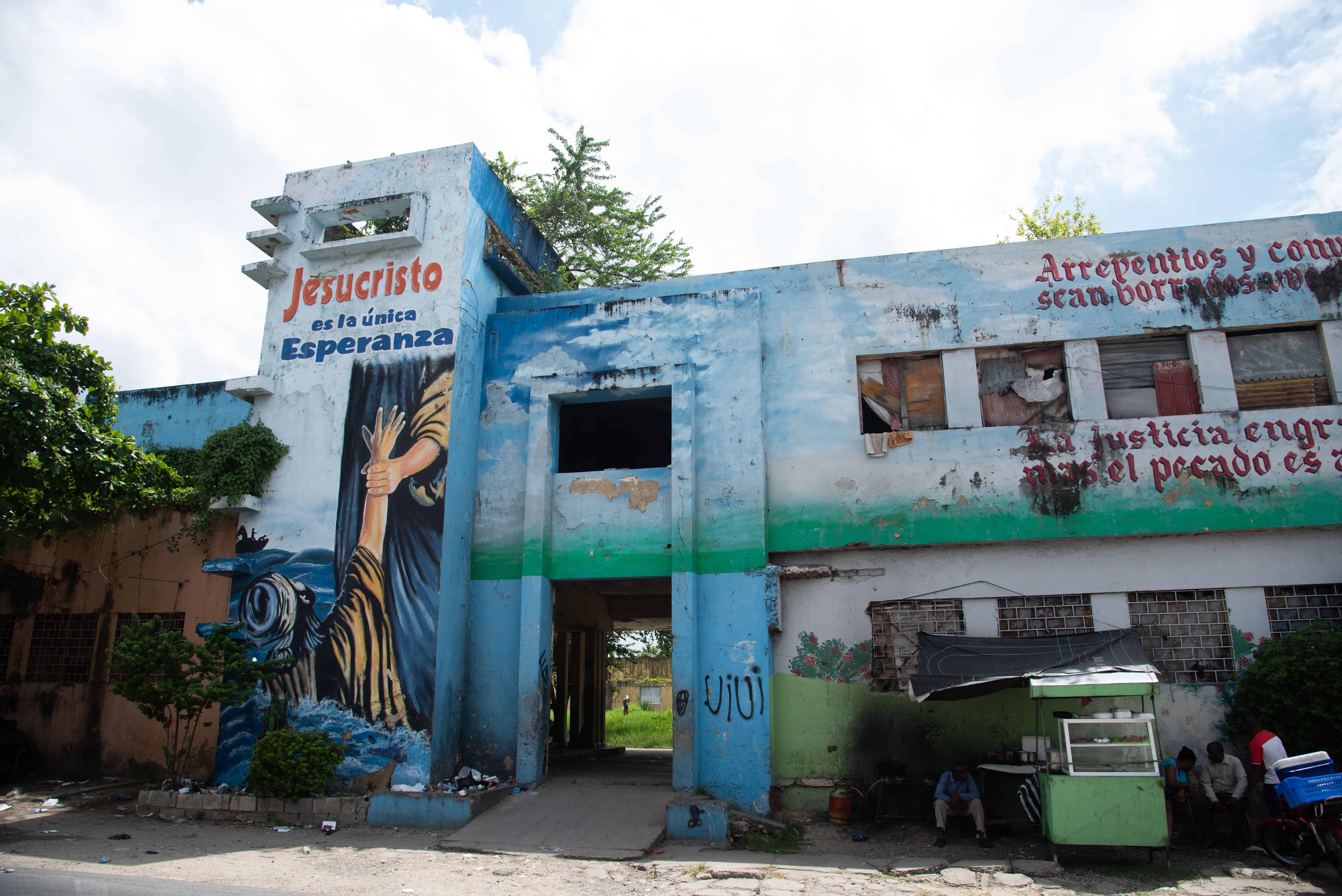 Esta es la Marina de San Cristbal, donde actualmente viven las familias 