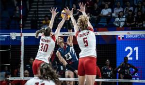 Polonia se impone a las Reinas del Caribe en cuatro sets en la Liga de Naciones