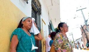 Temperaturas calurosas y lluvias en la tarde dominan el clima de este lunes